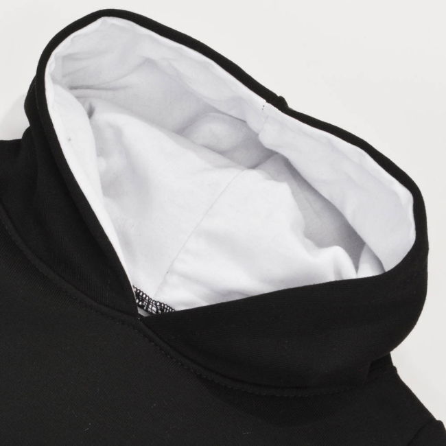 Kids Swansea Hoodie - Black/White