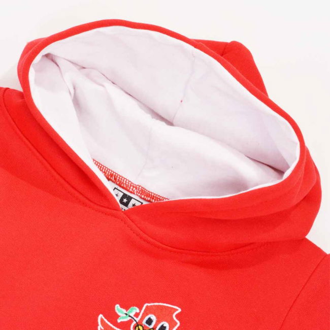 Kids Liverpool Hoodie - Red/White
