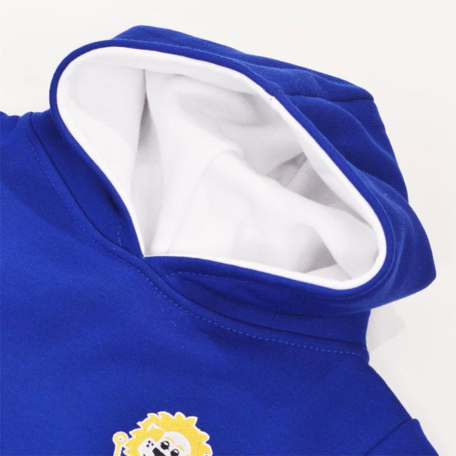 Kids Chelsea Hoodie - Royal/White