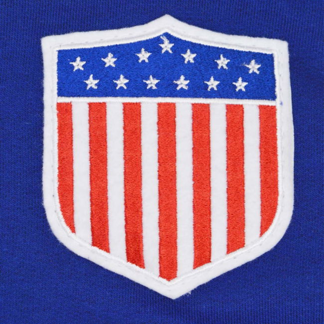Kids USA Hoodie - Royal/White