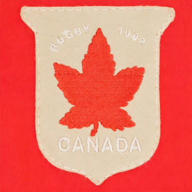 Kids Canada Tee Red/White Ringer