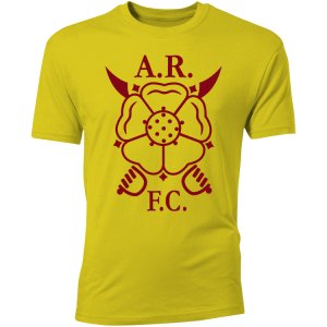 Albion Rovers Core Logo T-Shirt (Yellow) - Kids