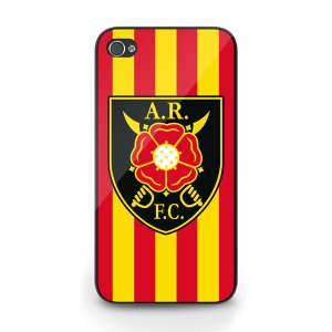 Albion Rovers Official iPhone 4 Cover (Red-Yellow)