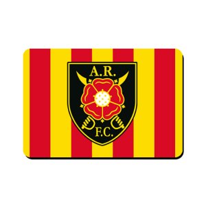 Albion Rovers Official Mousemat (Red-Yellow)