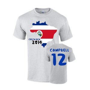 Costa Rica 2014 Country Flag T-shirt (campbell 12)