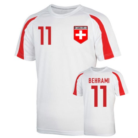 Switzerland Sports Training Jersey (behrami 11)