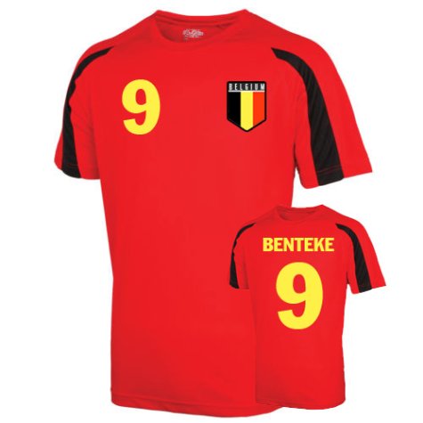 Belgium Sports Training Jersey (benteke 9)