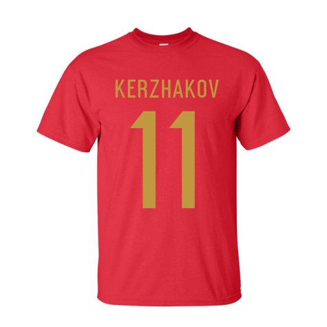 Alexander Kherzakov Russia Hero T-shirt (red)