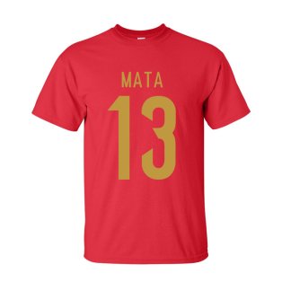 Juan Mata Spain Hero T-shirt (red)