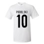 Lukas Podolski Germany Hero T-shirt (white)