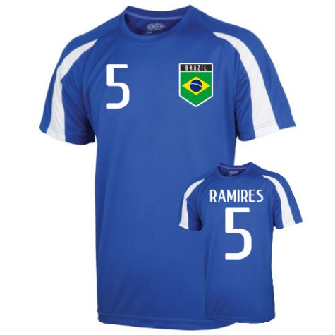 Brazil Sports Training Jersey (ramires 5)