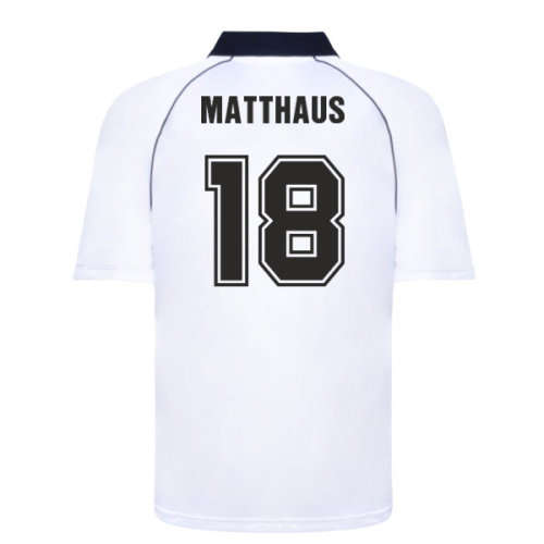 1980 West Germany European Championship Shirt (Matthaus 18)