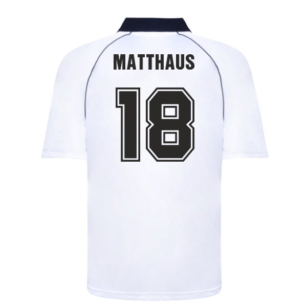 1980 West Germany European Championship Shirt (Matthaus 18)