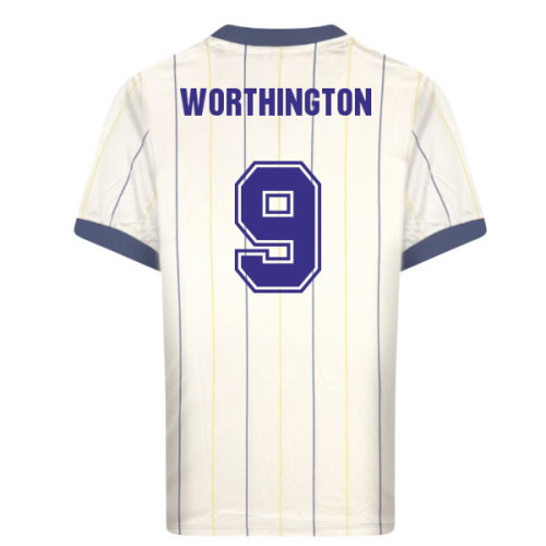 1982 Leeds United Home Retro Shirt (Worthington 9)