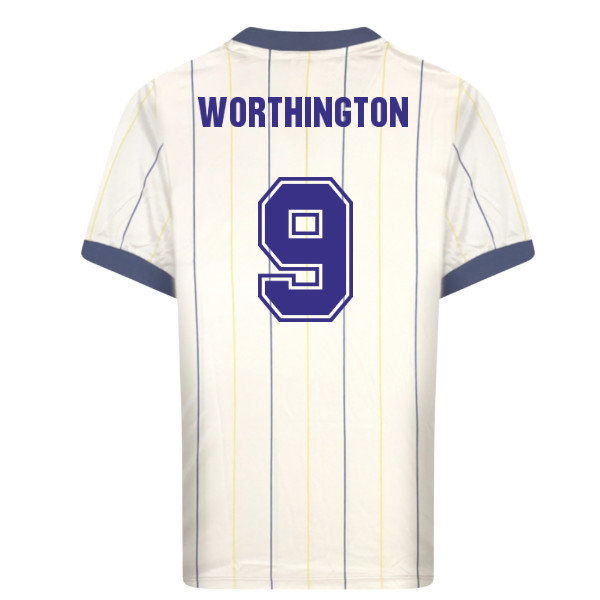 1982 Leeds United Home Retro Shirt (Worthington 9)