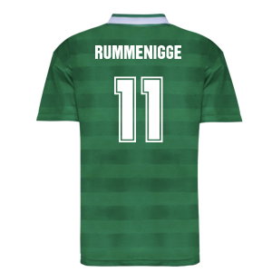 1984 West Germany Away Retro Shirt (Rummenigge 11)