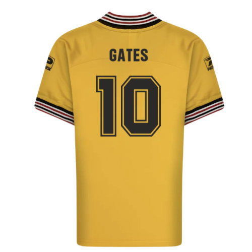1986-1988 Sunderland Third Retro Shirt (Yellow) (Gates 10)