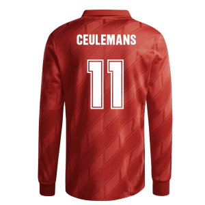 1986 Belgium adidas Originals Reissue Home Shirt (Ceulemans 11)