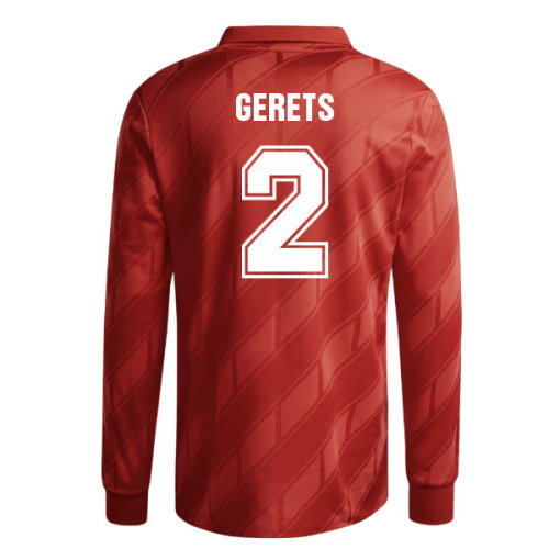 1986 Belgium adidas Originals Reissue Home Shirt (Gerets 2)
