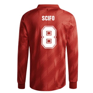 1986 Belgium adidas Originals Reissue Home Shirt (Scifo 8)