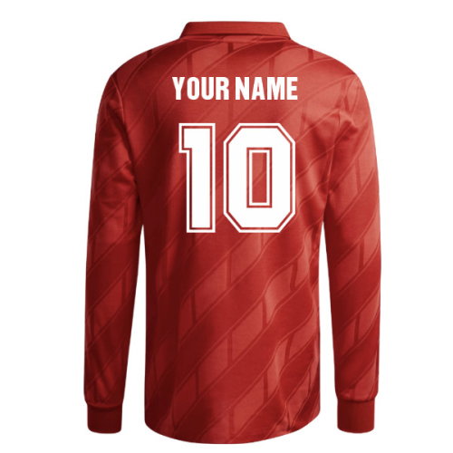 1986 Belgium adidas Originals Reissue Home Shirt (Your Name)