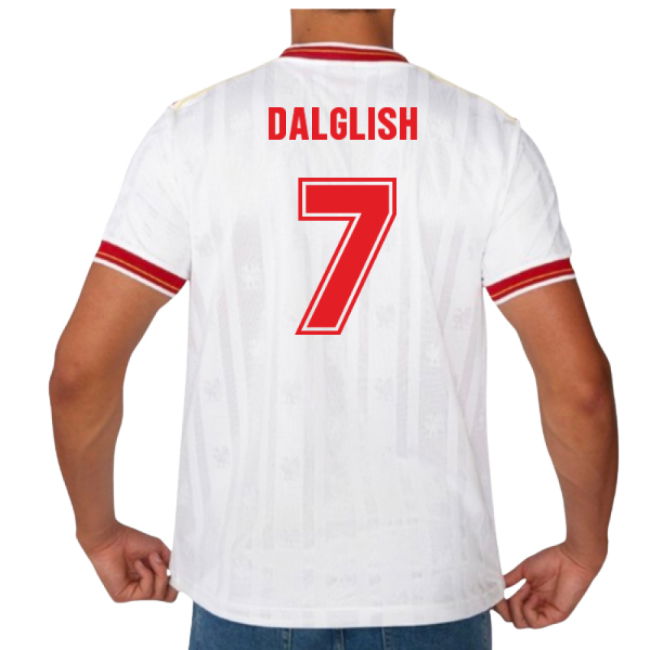1986 Liverpool Away Crown Paints Retro Shirt (DALGLISH 7)