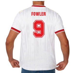 1986 Liverpool Away Crown Paints Retro Shirt (FOWLER 9)