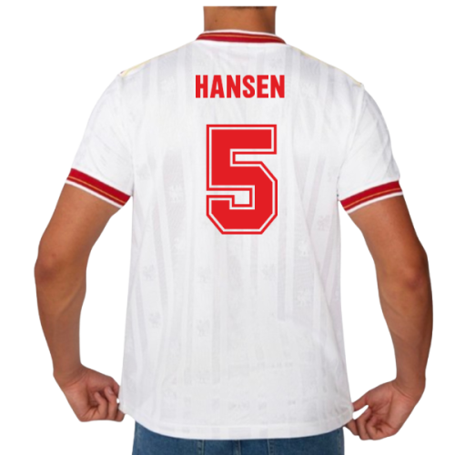 1986 Liverpool Away Crown Paints Retro Shirt (Hansen 5)