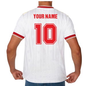 1986 Liverpool Away Crown Paints Retro Shirt