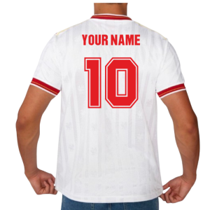 1986 Liverpool Away Crown Paints Retro Shirt