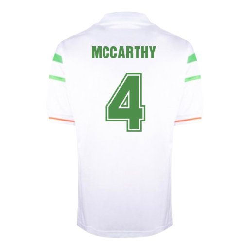 1988 Ireland European Championship Away shirt (McCarthy 4)