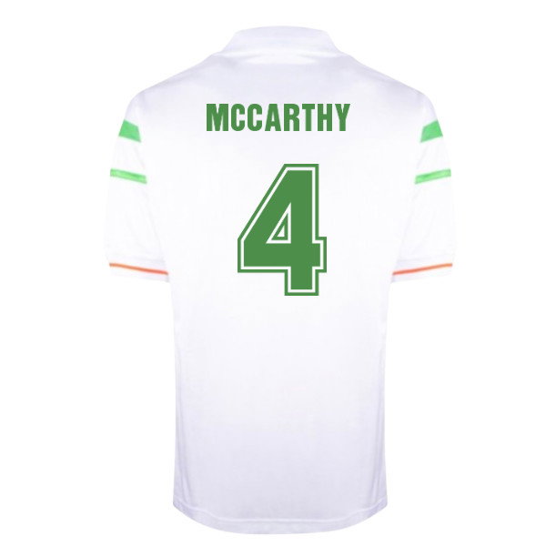1988 Ireland European Championship Away shirt (McCarthy 4)