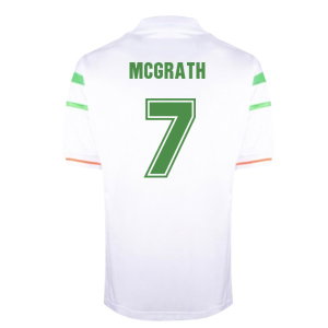1988 Ireland European Championship Away shirt (McGrath 7)