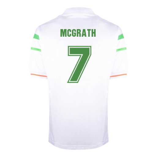 1988 Ireland European Championship Away shirt (McGrath 7)