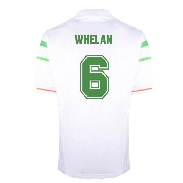 1988 Ireland European Championship Away shirt (Whelan 6)