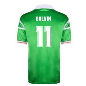 1988 Ireland Home European Championship Shirt (Galvin 11)