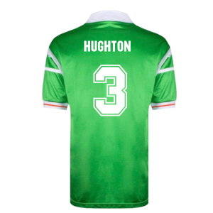 1988 Ireland Home European Championship Shirt (Hughton 3)