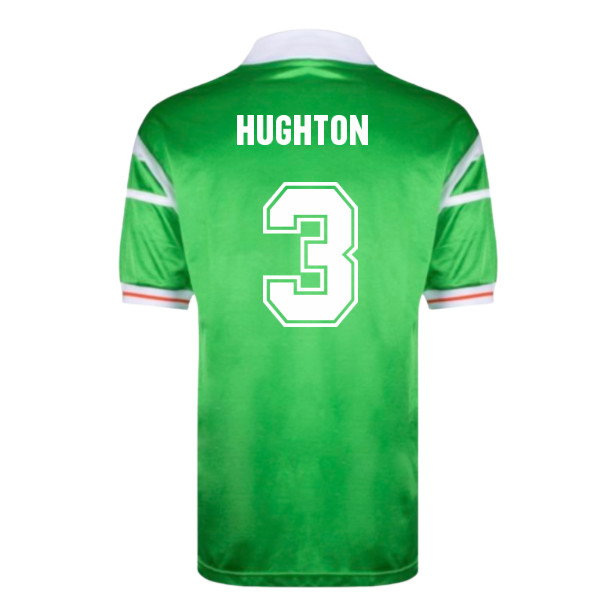 1988 Ireland Home European Championship Shirt (Hughton 3)