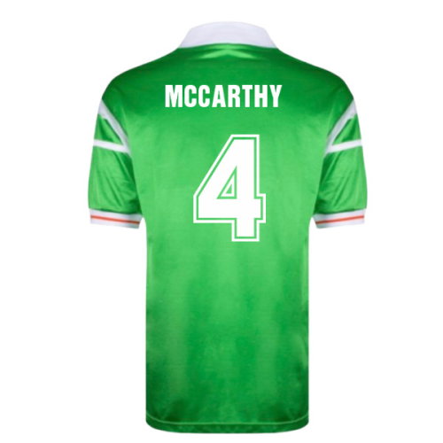 1988 Ireland Home European Championship Shirt (McCarthy 4)