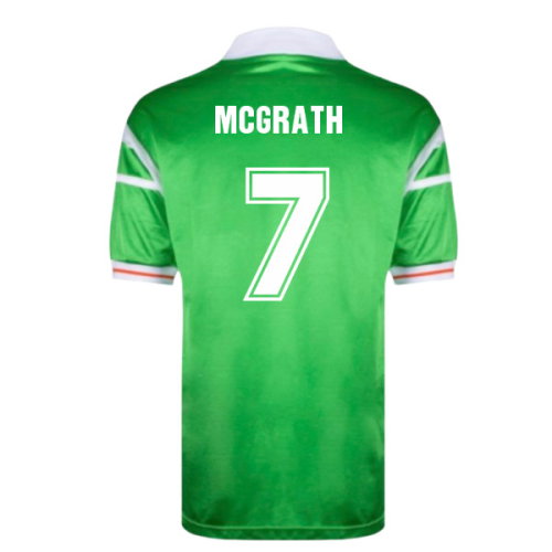 1988 Ireland Home European Championship Shirt (McGrath 7)