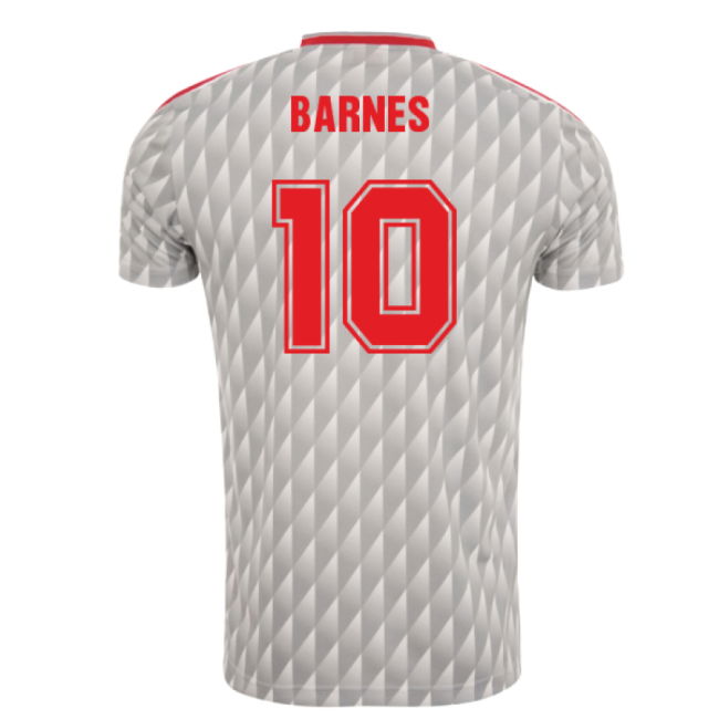 1989-1991 Liverpool Away Candy Retro Shirt (BARNES 10)