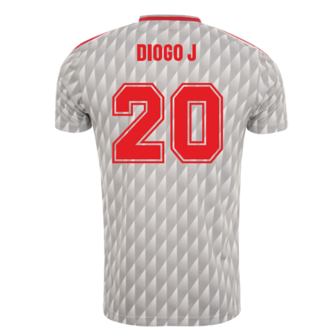 1989-1991 Liverpool Away Candy Retro Shirt (Diogo J. 20)