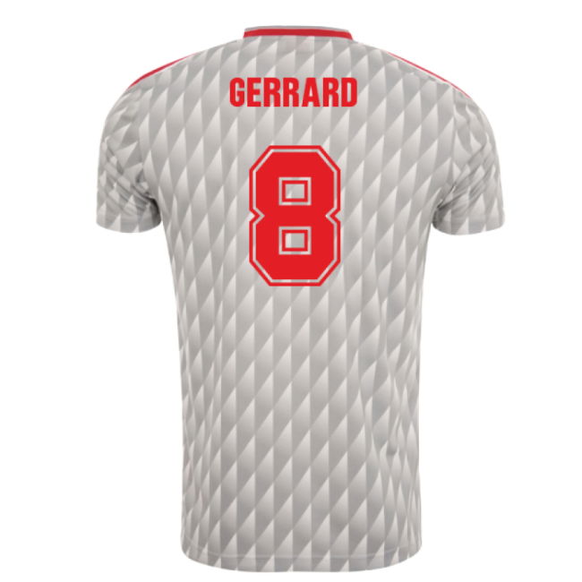 1989-1991 Liverpool Away Candy Retro Shirt (GERRARD 8)