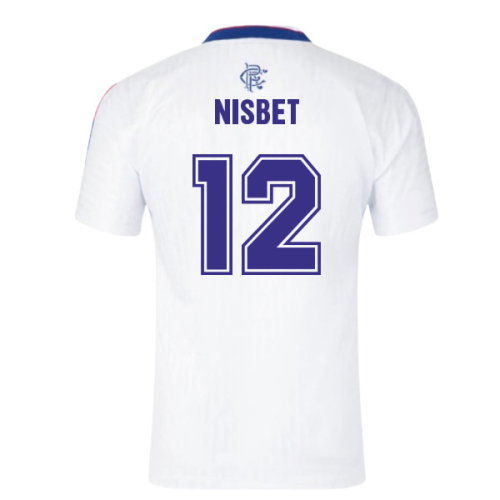 1990-1992 Rangers Retro Away Shirt (Nisbet 12)