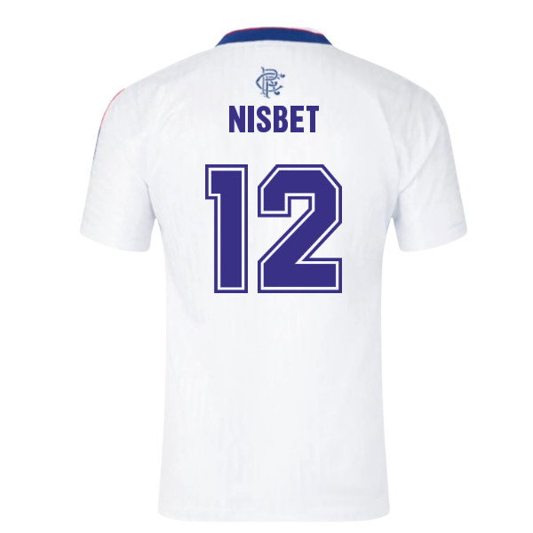 1990-1992 Rangers Retro Away Shirt (Nisbet 12)