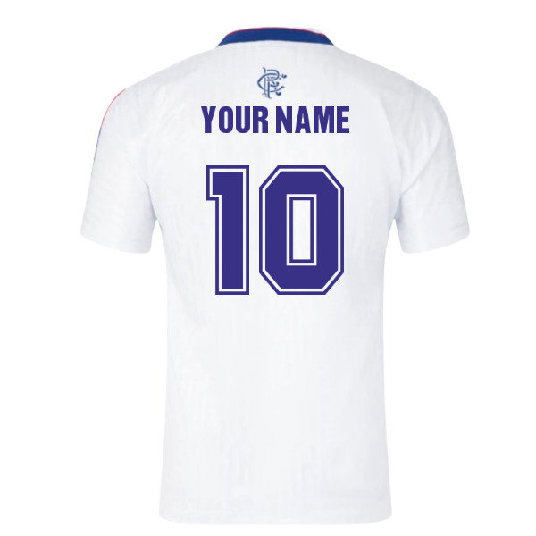 1990-1992 Rangers Retro Away Shirt (Your Name)