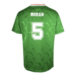 1990 Ireland Home Retro Shirt (Moran 5)