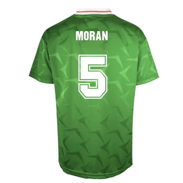 1990 Ireland Home Retro Shirt (Moran 5)