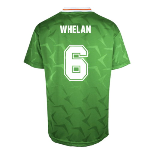 1990 Ireland Home Retro Shirt (Whelan 6)