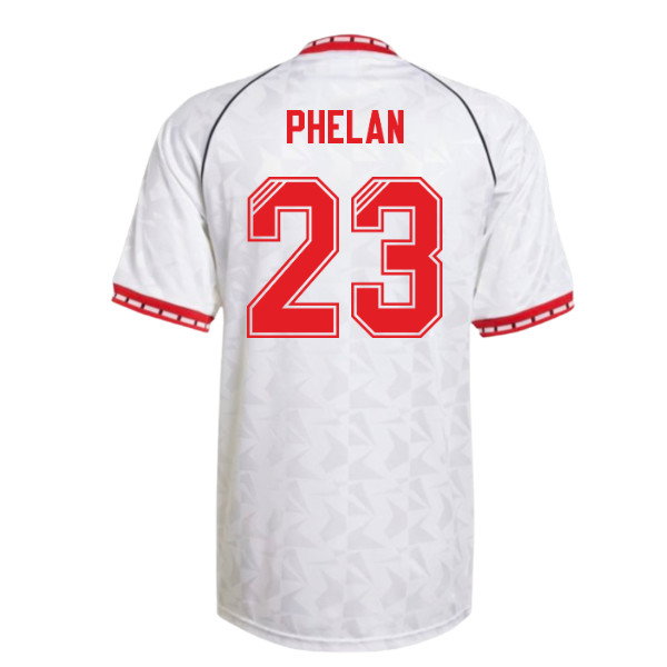 1991 Manchester United Away Reissue Shirt (Phelan 23)